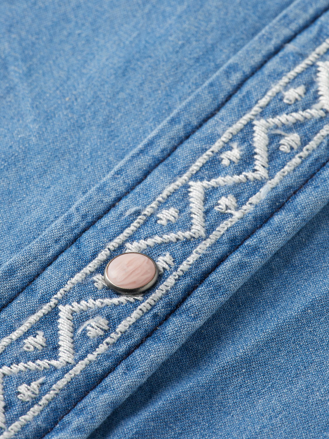 Washed Out Lightweight Denim Shirt