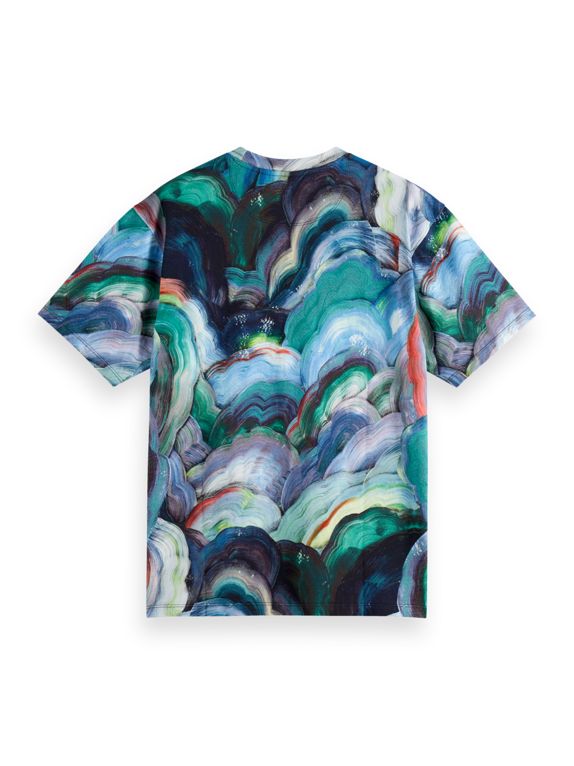 Abstract Print Relaxed Fit T-Shirt