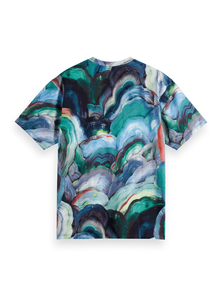 Abstract Print Relaxed Fit T-Shirt