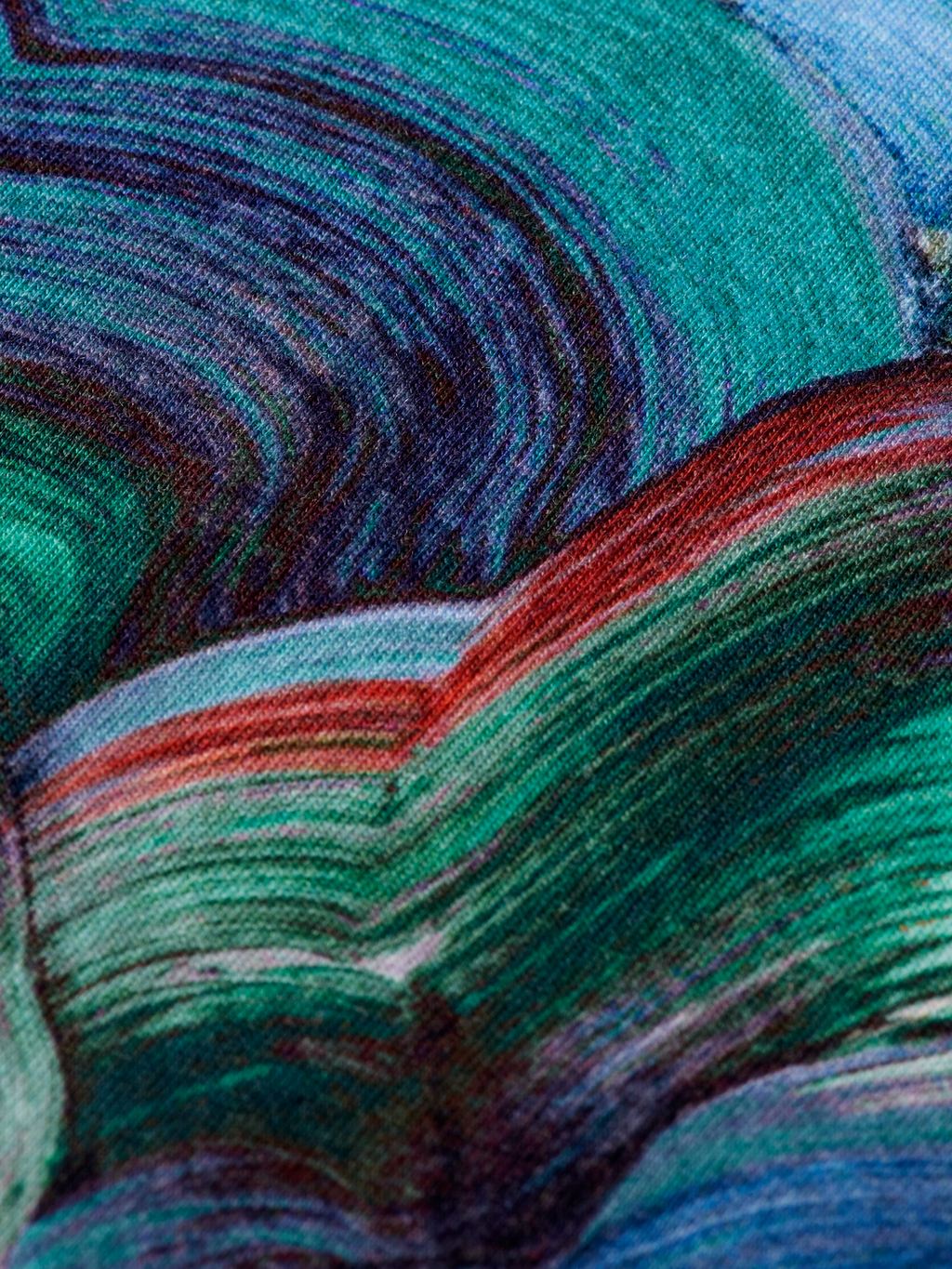 Abstract Print Relaxed Fit T-Shirt