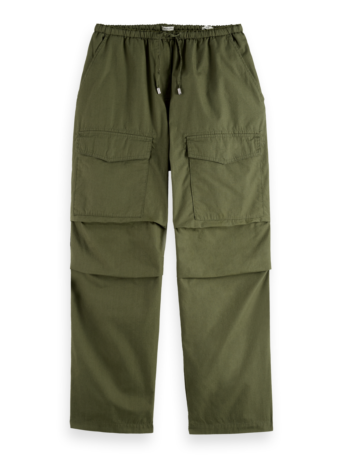 Ivy Mid-Rise Wide-Leg Cargo Pant