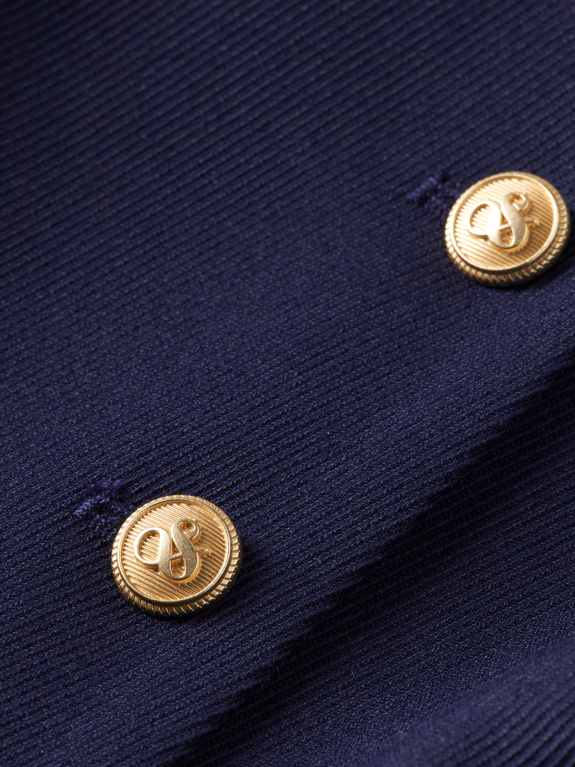 Cross Back Gabardine Twill Waistcoat Vest