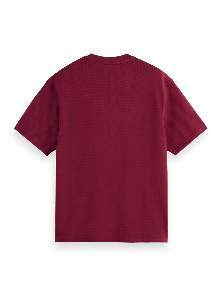 Relaxed Fit Waffle Logo T-Shirt