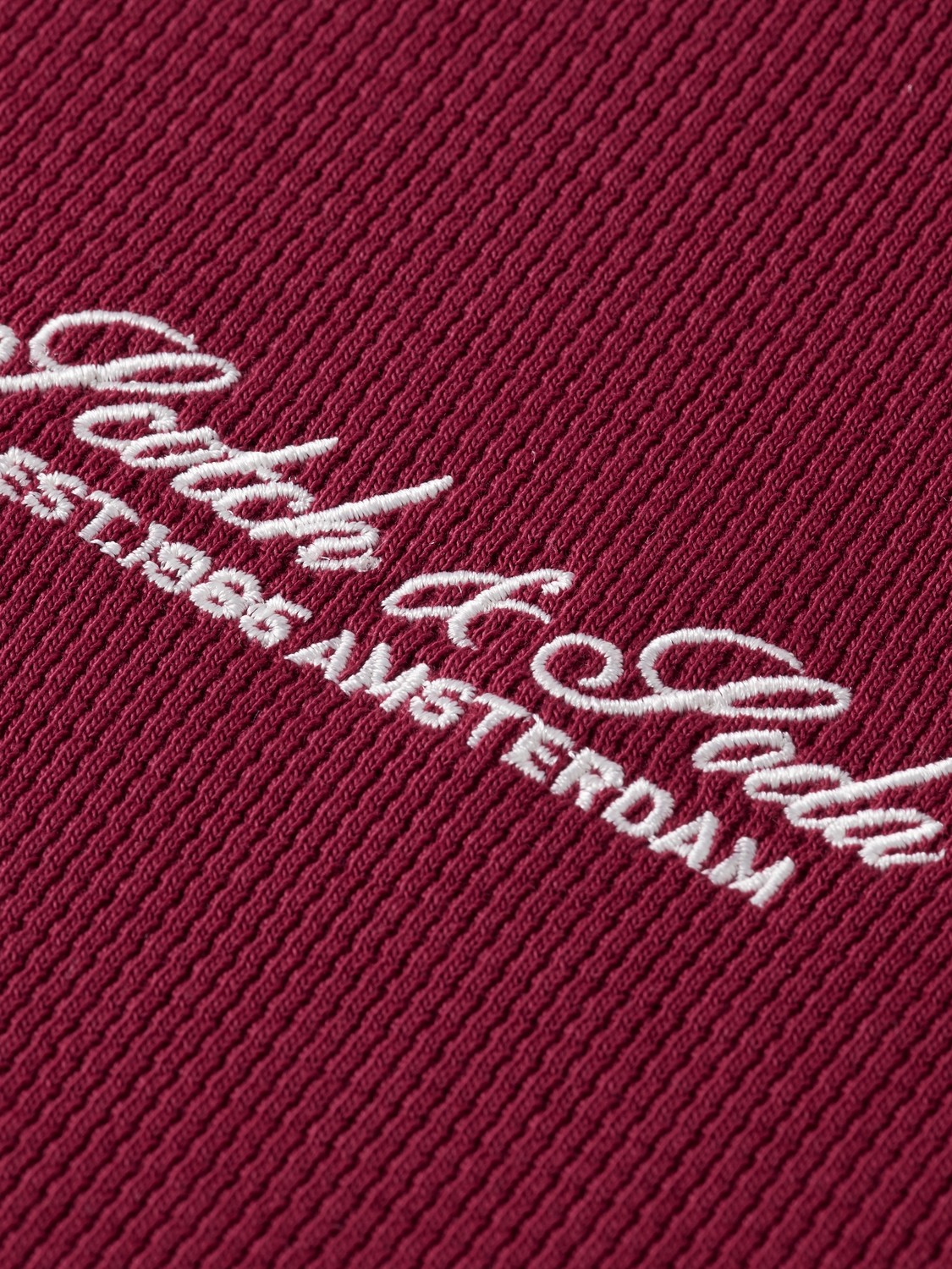 Relaxed Fit Waffle Logo T-Shirt