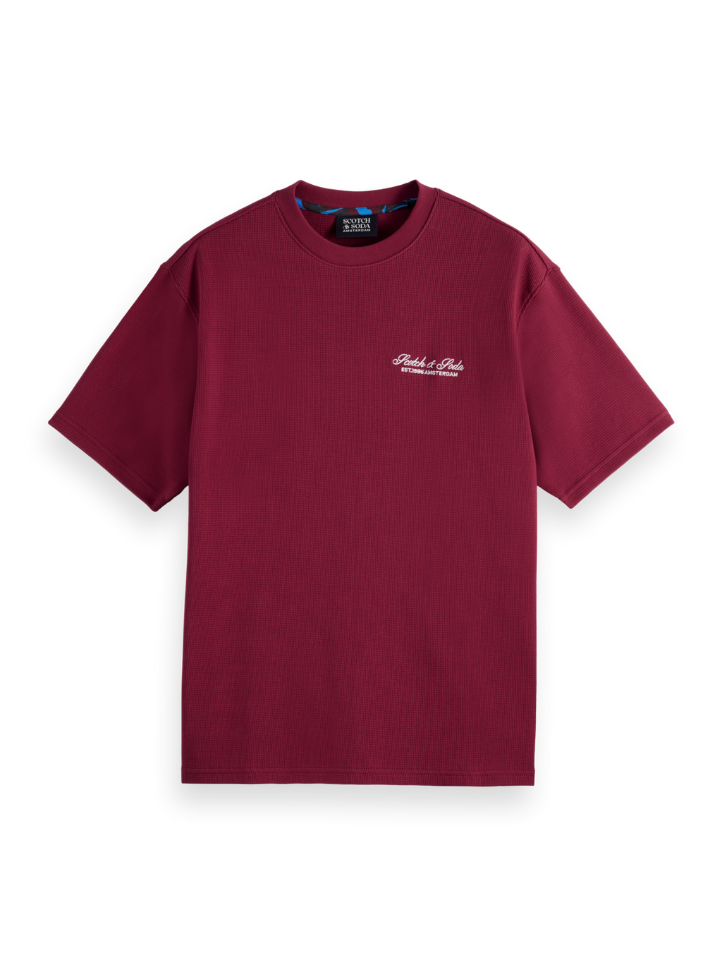 Relaxed Fit Waffle Logo T-Shirt