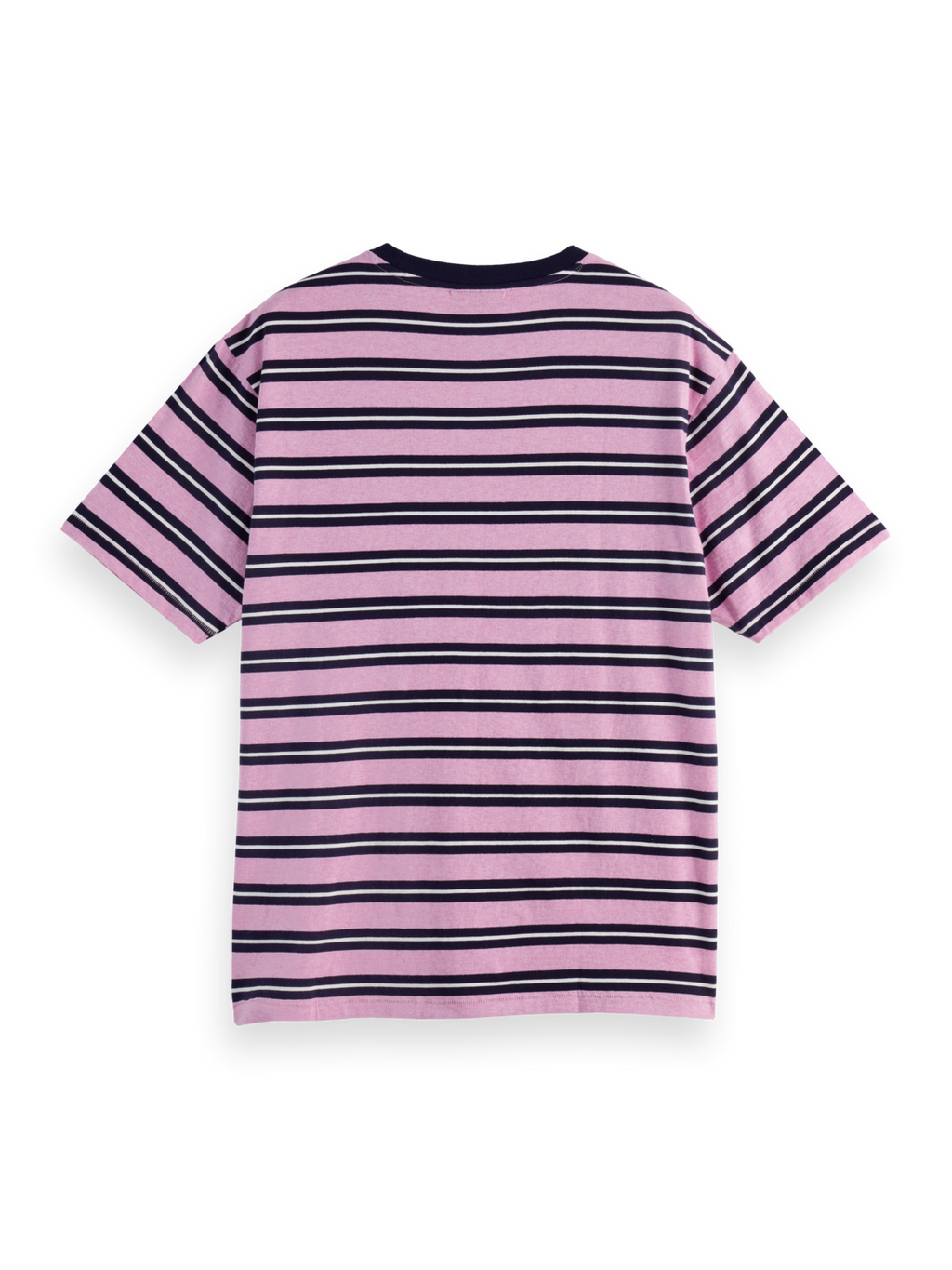 Yarn-Dyed Relaxed Fit Stripe T-Shirt