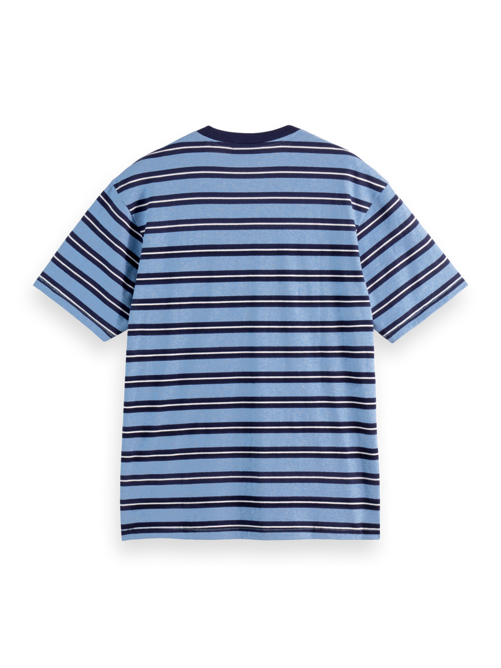Yarn-Dyed Relaxed Fit Stripe T-Shirt