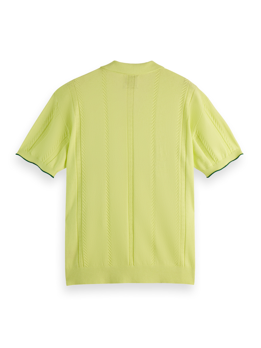 V-Neck Relaxed Fit Knit Polo