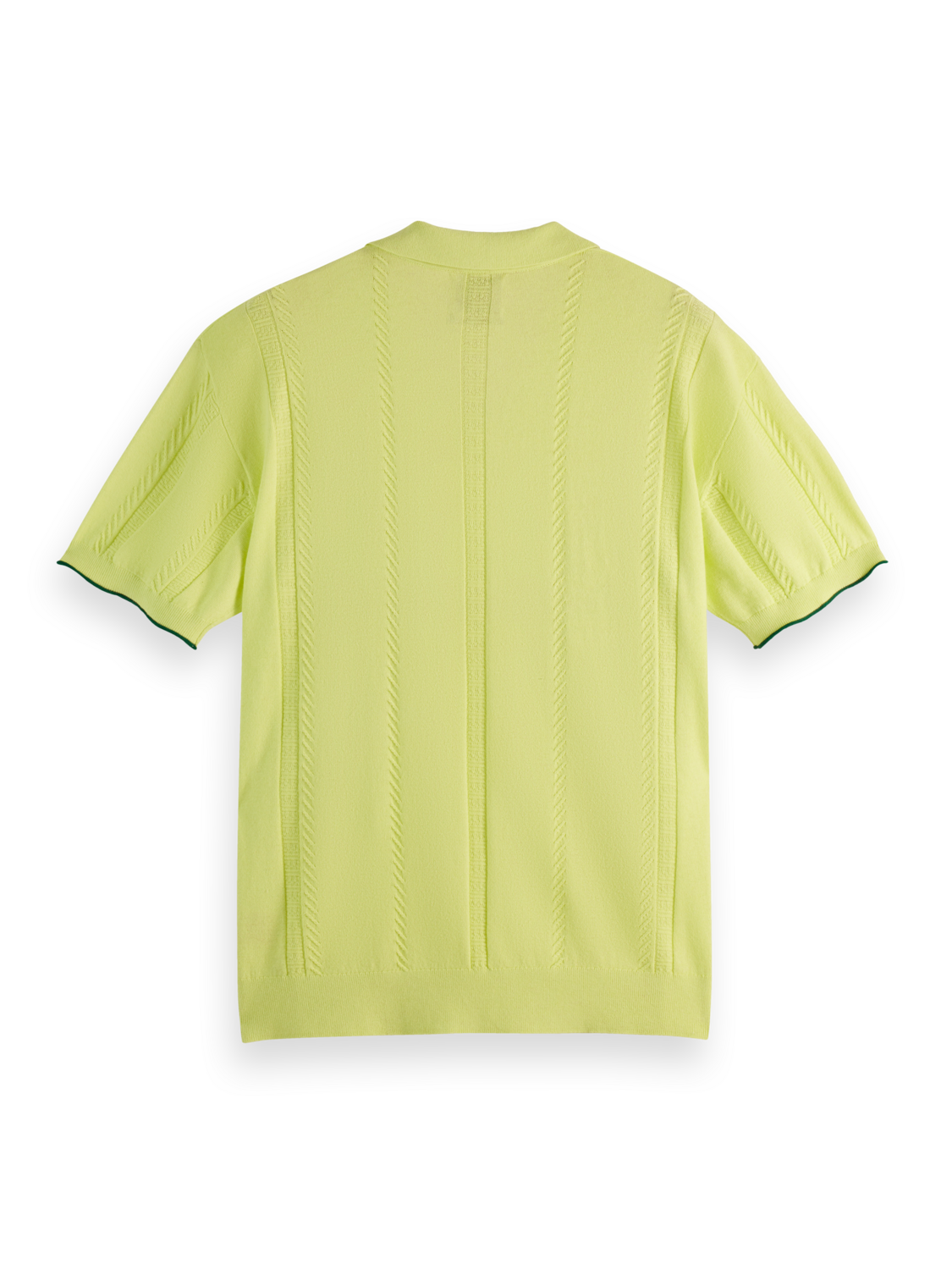 V-Neck Relaxed Fit Knit Polo