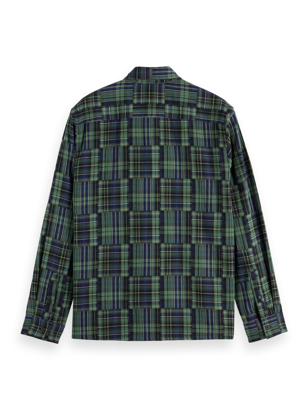 Relaxed-Fit Patchwork Shirt