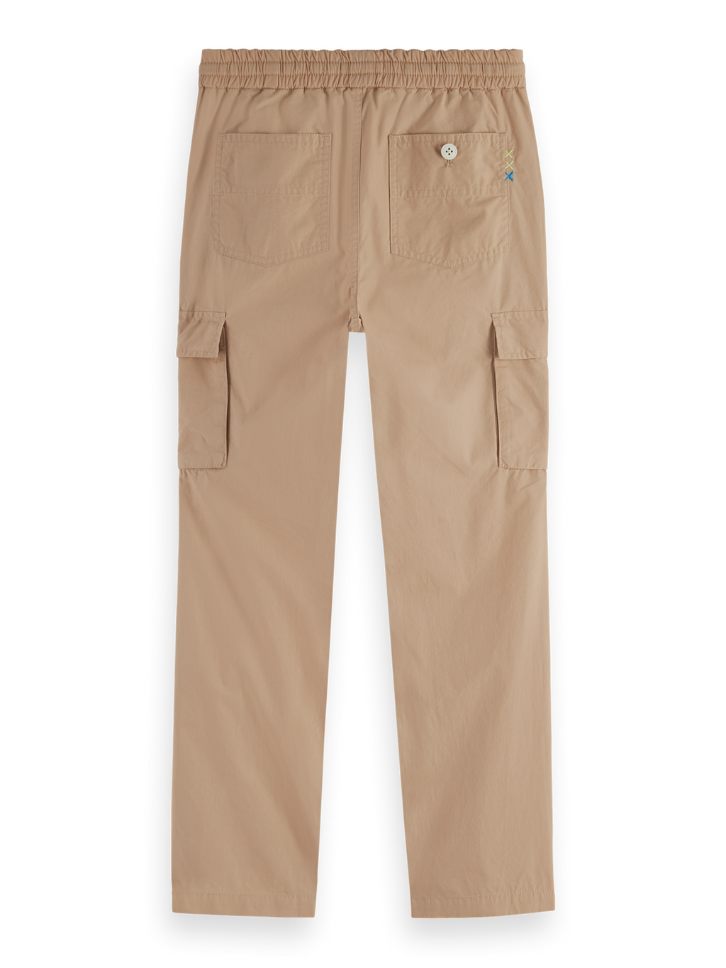 Boys' Straight-Fit Poplin Cargo Pant
