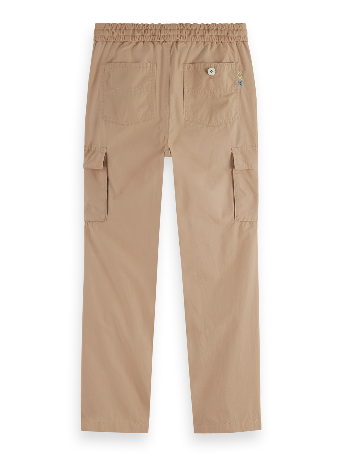 Boys' Straight-Fit Poplin Cargo Pant