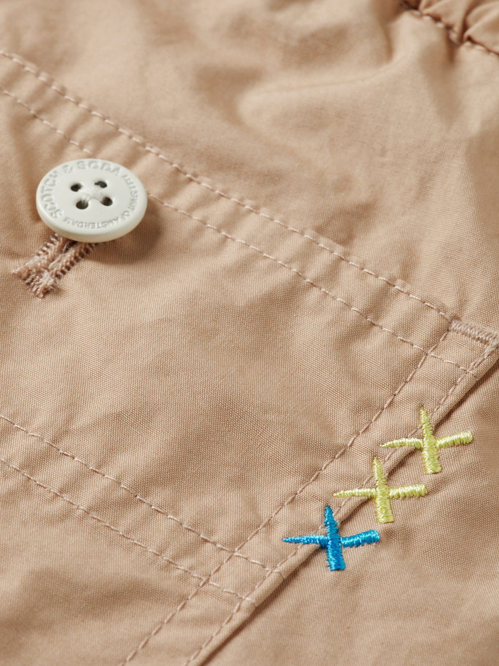 Boys' Straight-Fit Poplin Cargo Pant