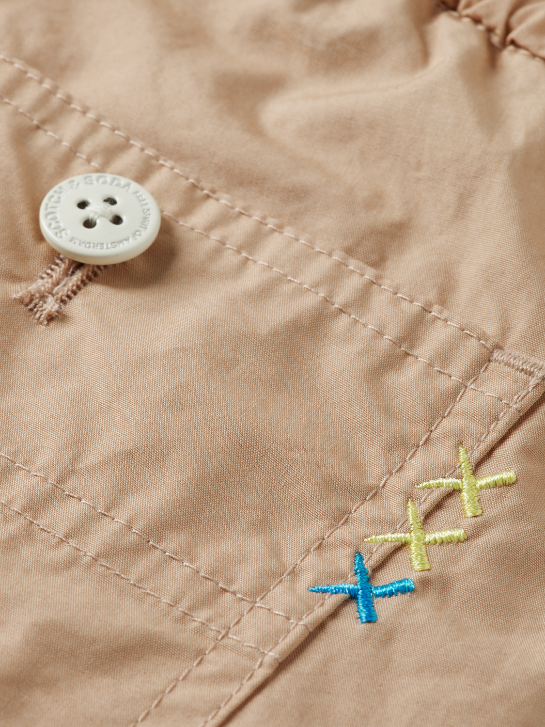 Boys' Straight-Fit Poplin Cargo Pant