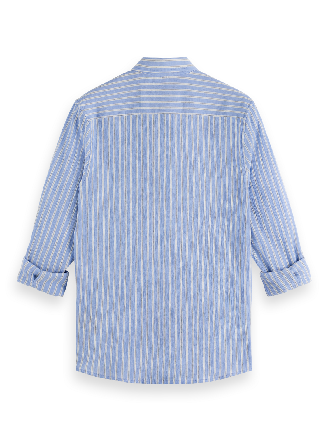Regular-Fit Crinkle Stripe Shirt