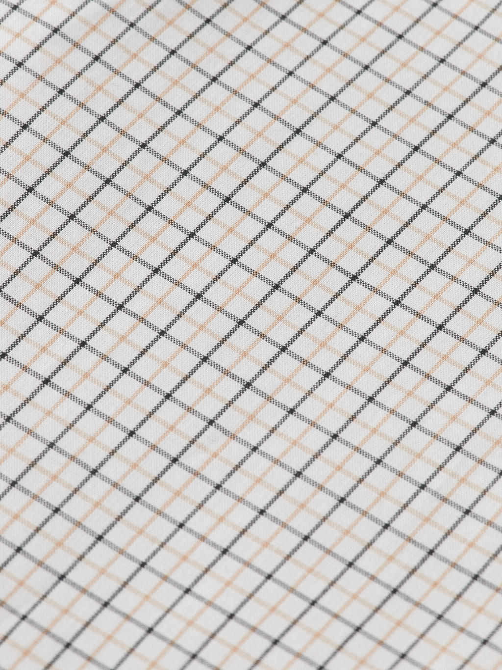 Relaxed Fit Yarn-Dyed Micro-Check Shirt