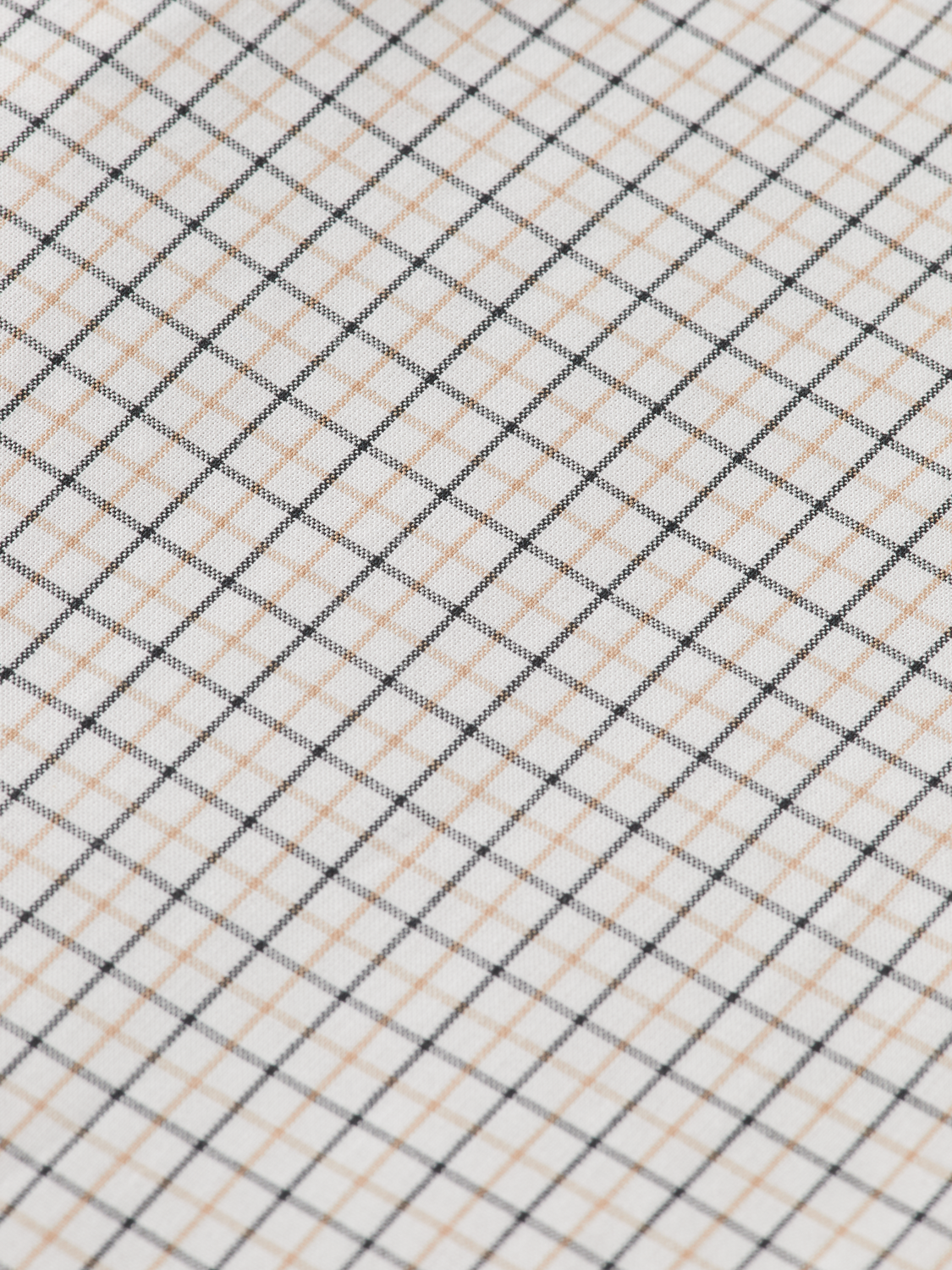 Relaxed Fit Yarn-Dyed Micro-Check Shirt