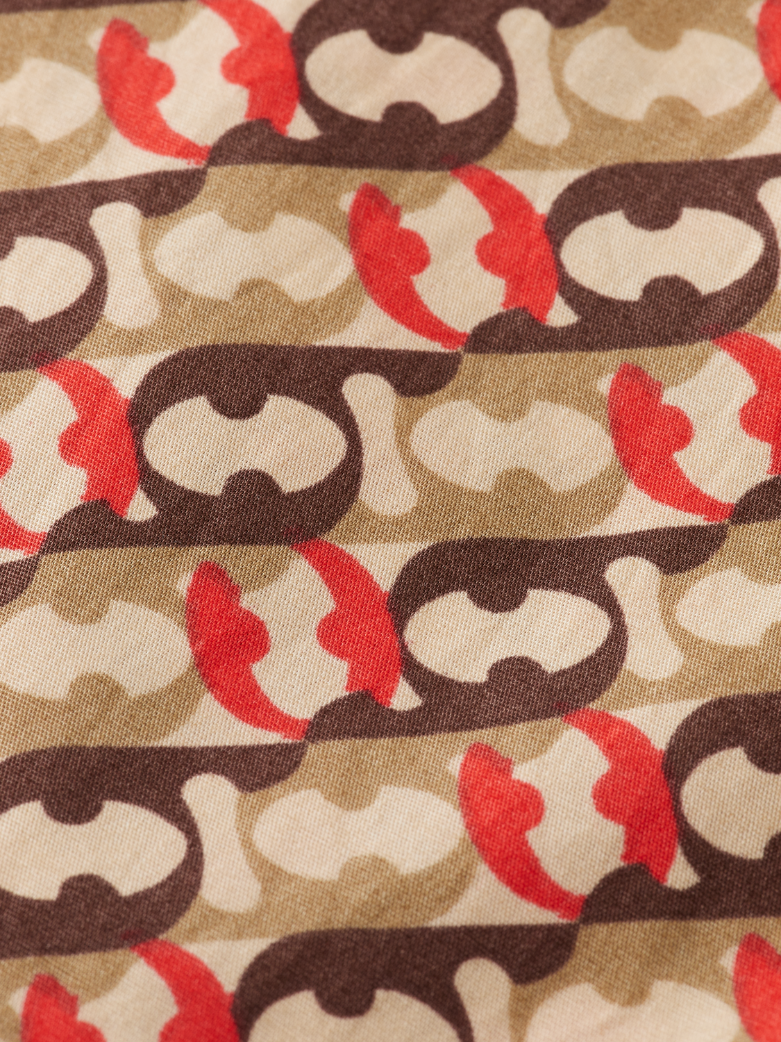 Regular-Fit Geometric Print Shirt