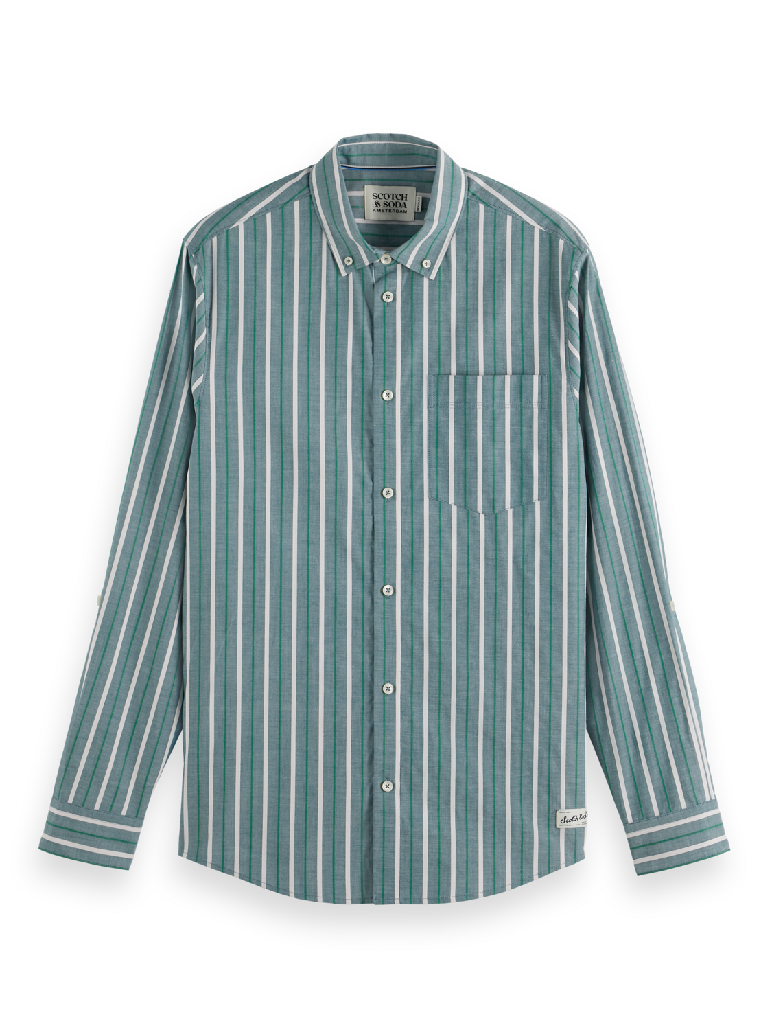 Regular Fit Dobby Stripe Shirt