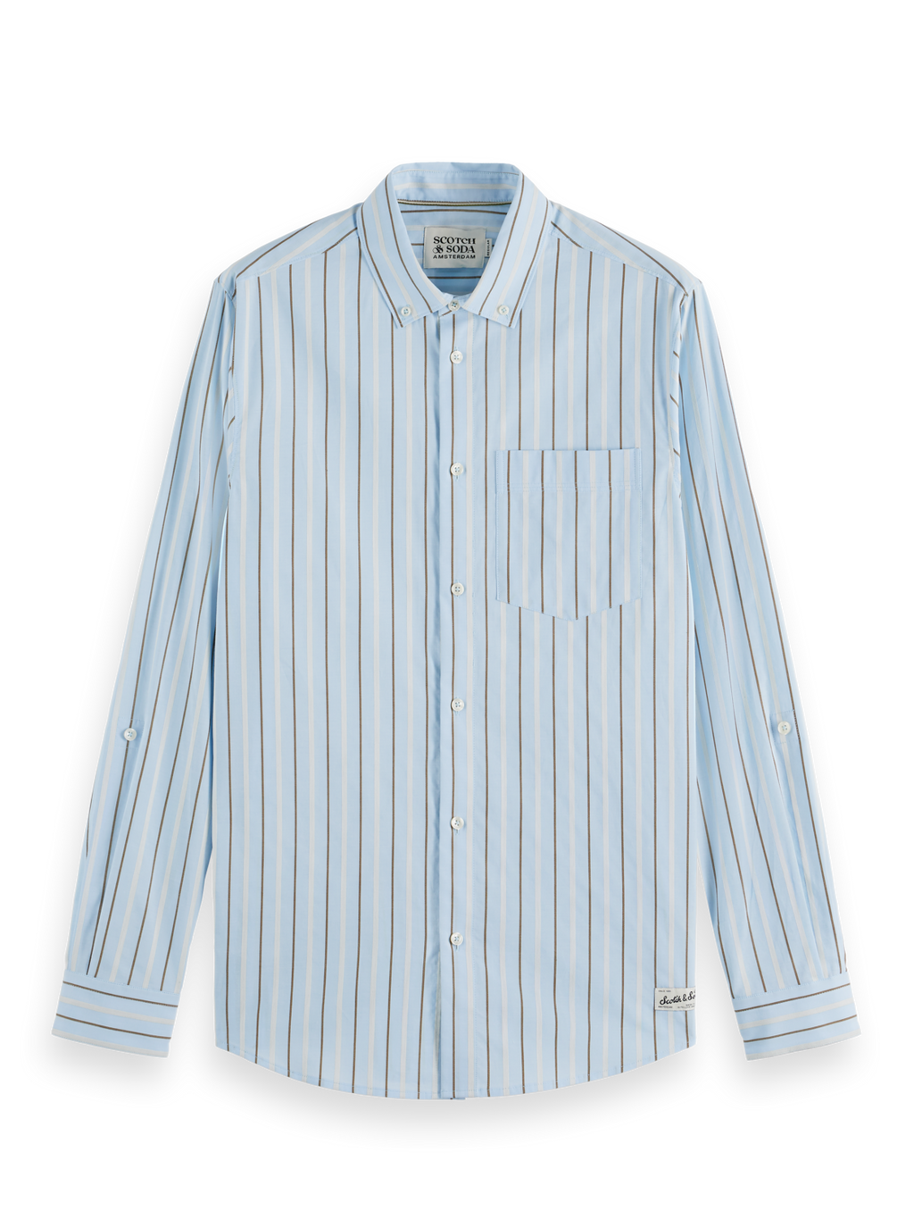 Regular Fit Dobby Stripe Shirt