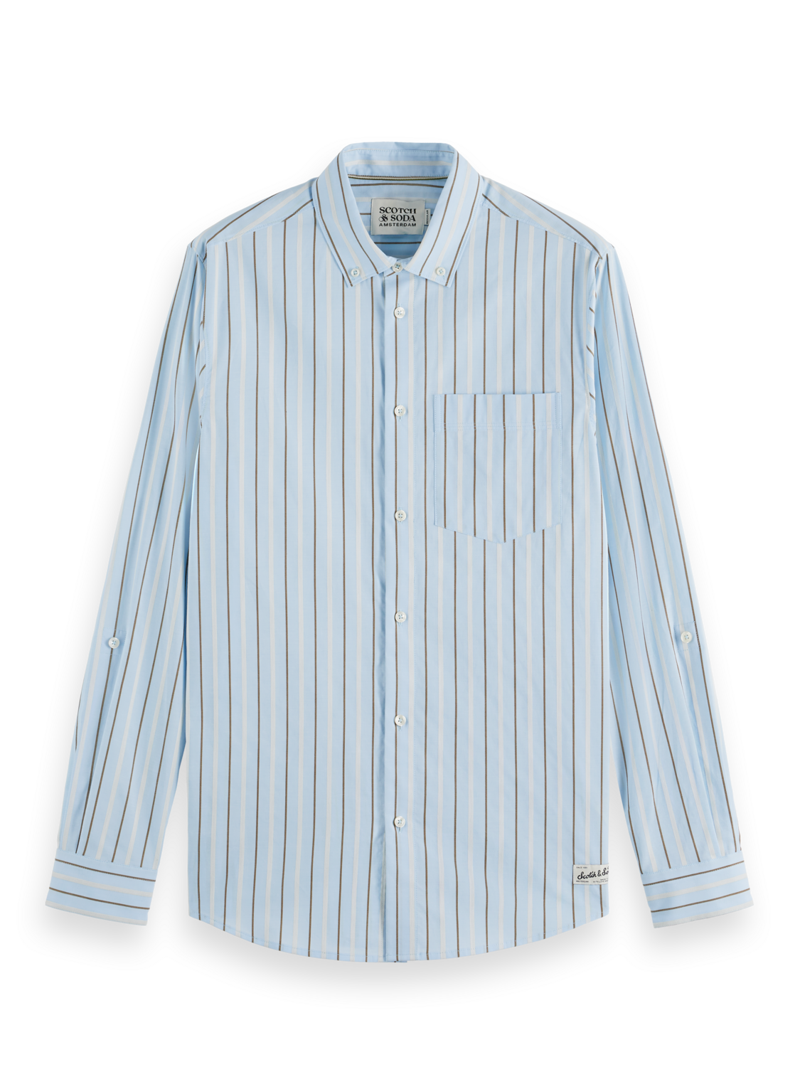 Regular Fit Dobby Stripe Shirt