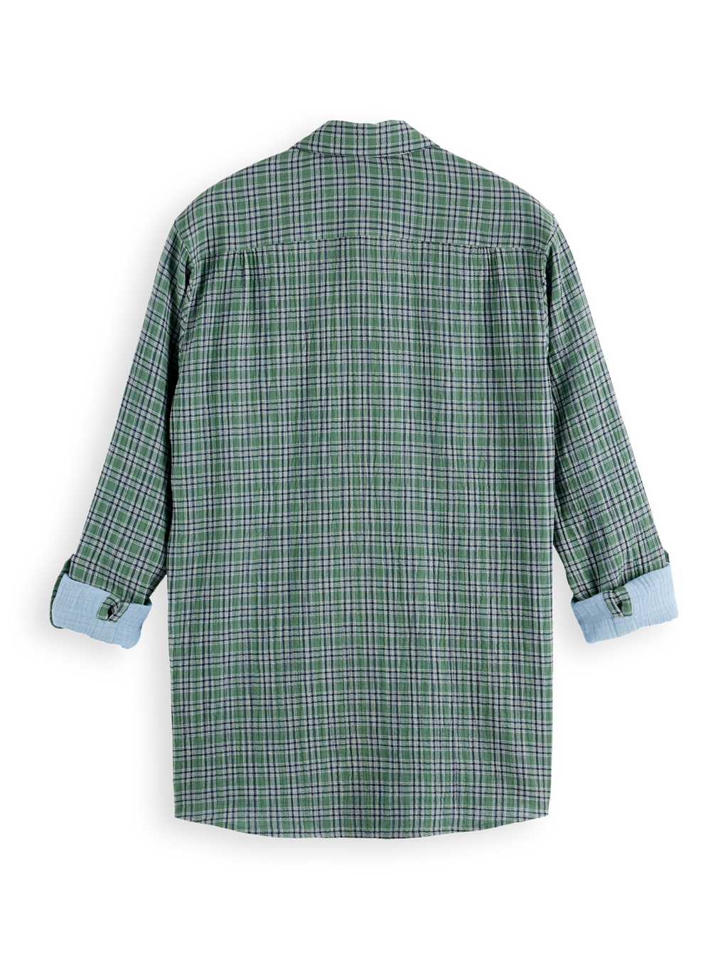 Regular Fit Double Face Check Shirt