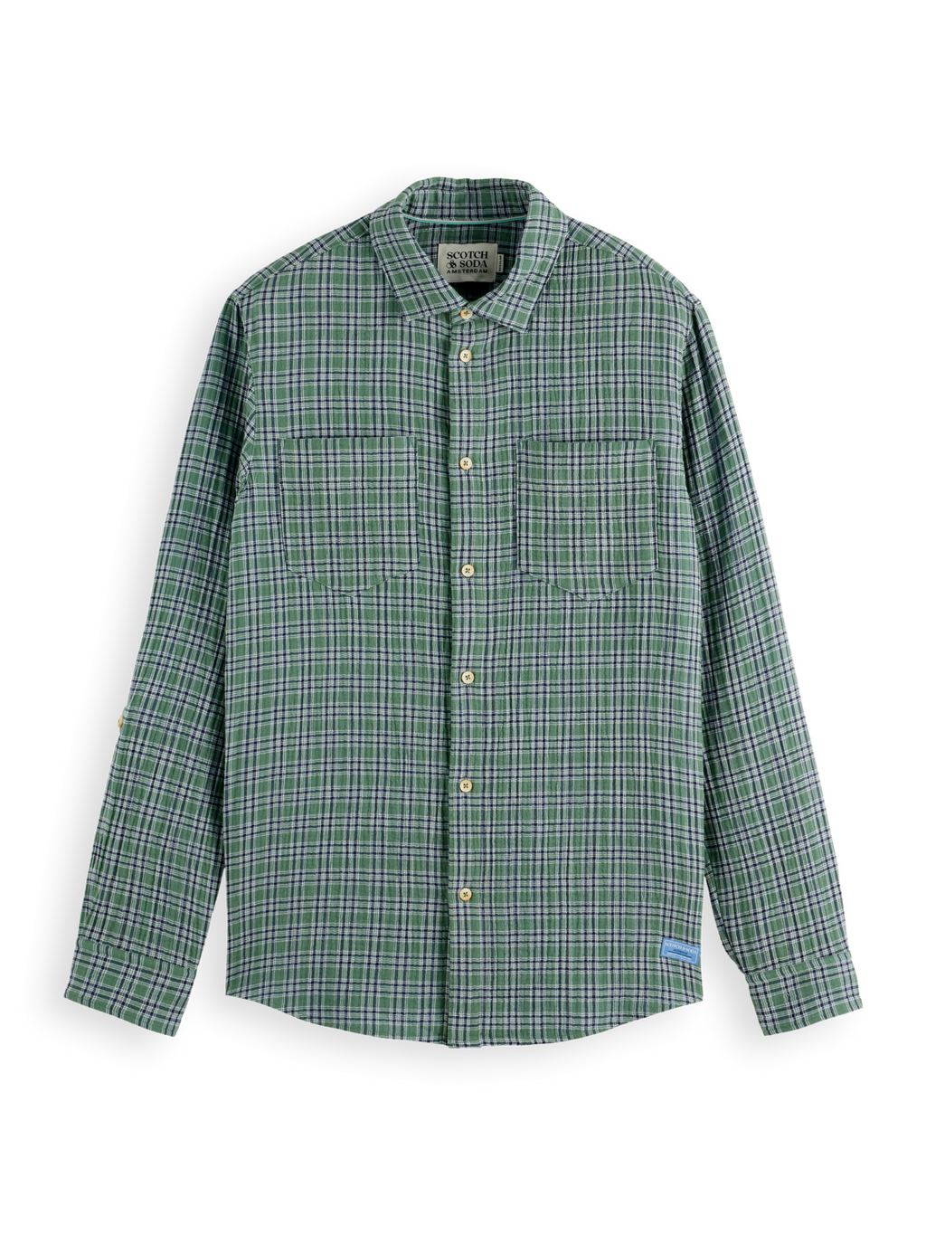 Regular Fit Double Face Check Shirt