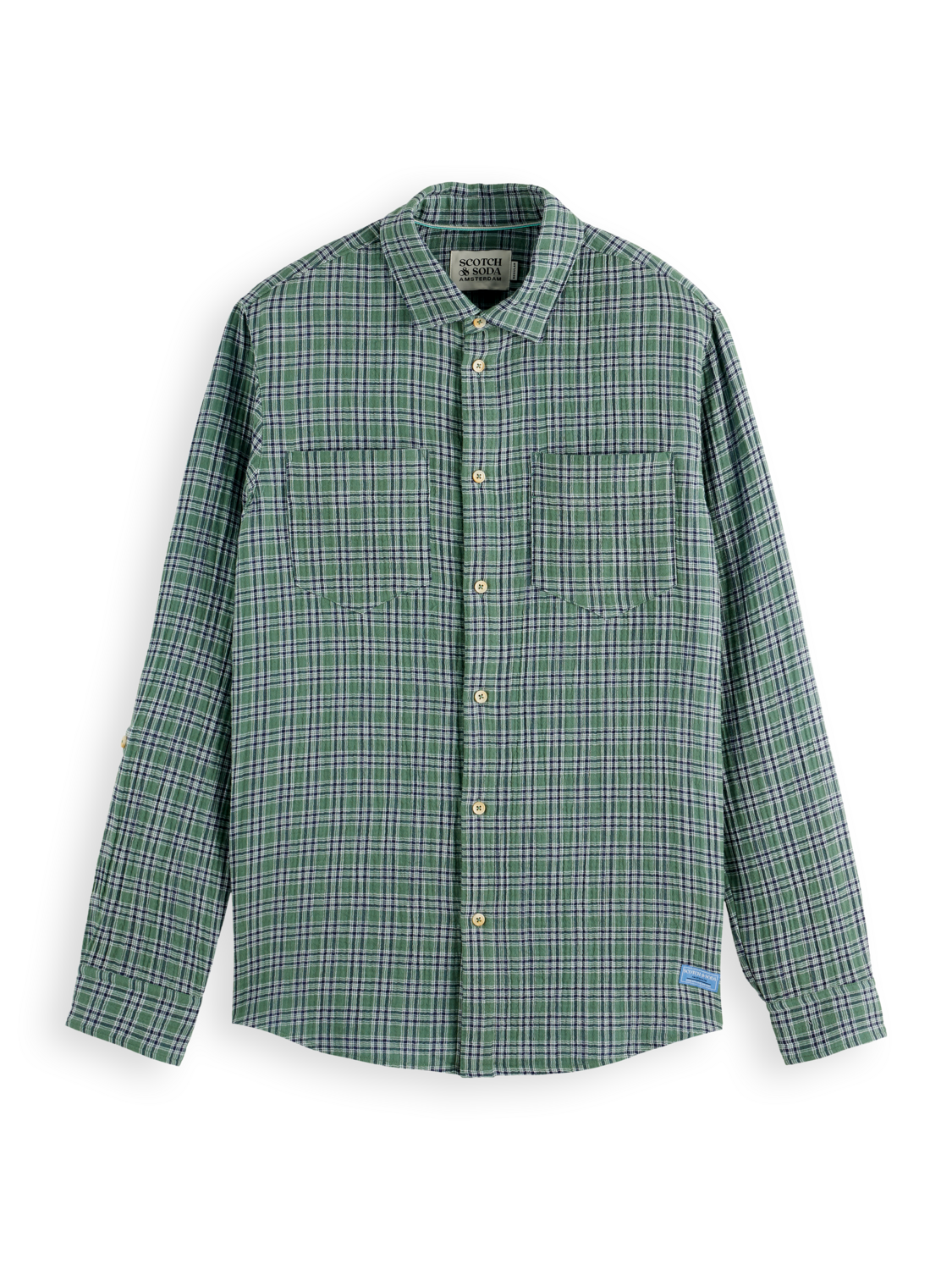 Regular Fit Double Face Check Shirt