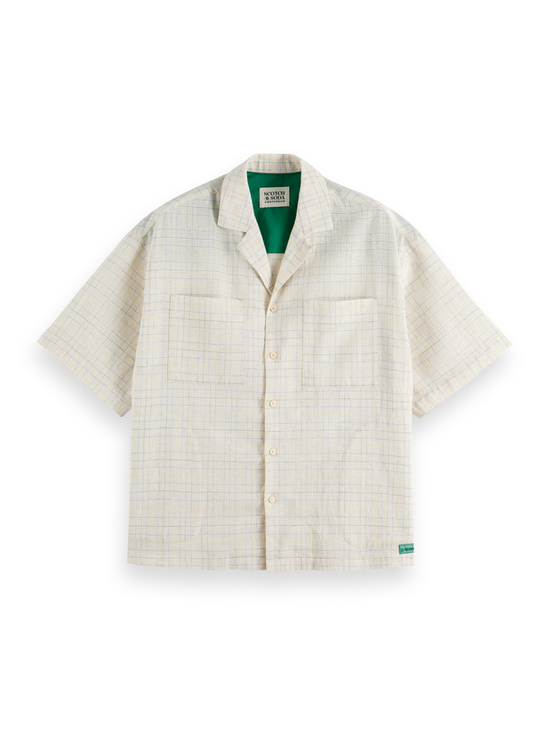 Relaxed Fit Yarn-Dyed Check Shirt
