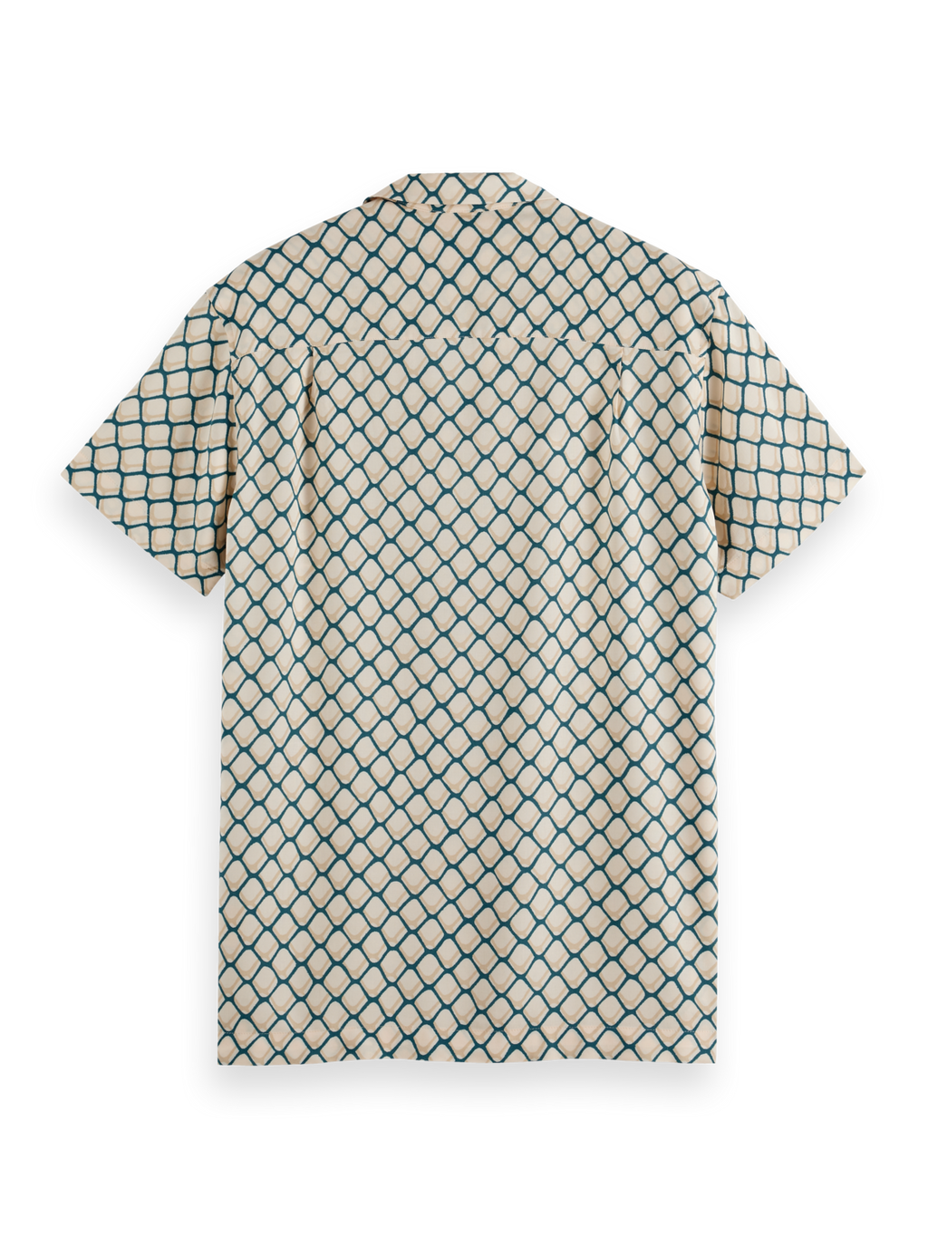 Tennis Print Regular Fit Short Sleeve Shirt