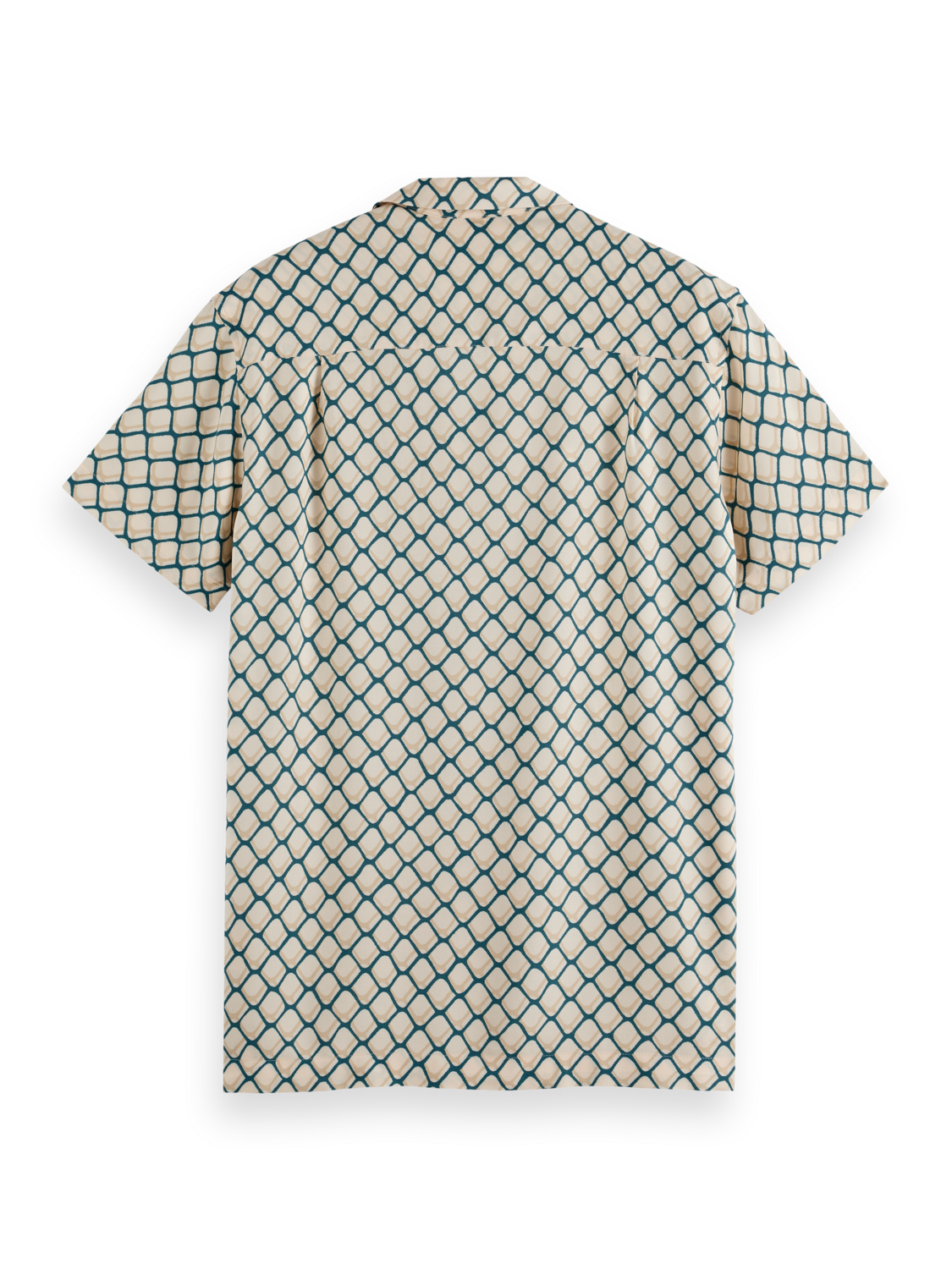 Tennis Print Regular Fit Short Sleeve Shirt