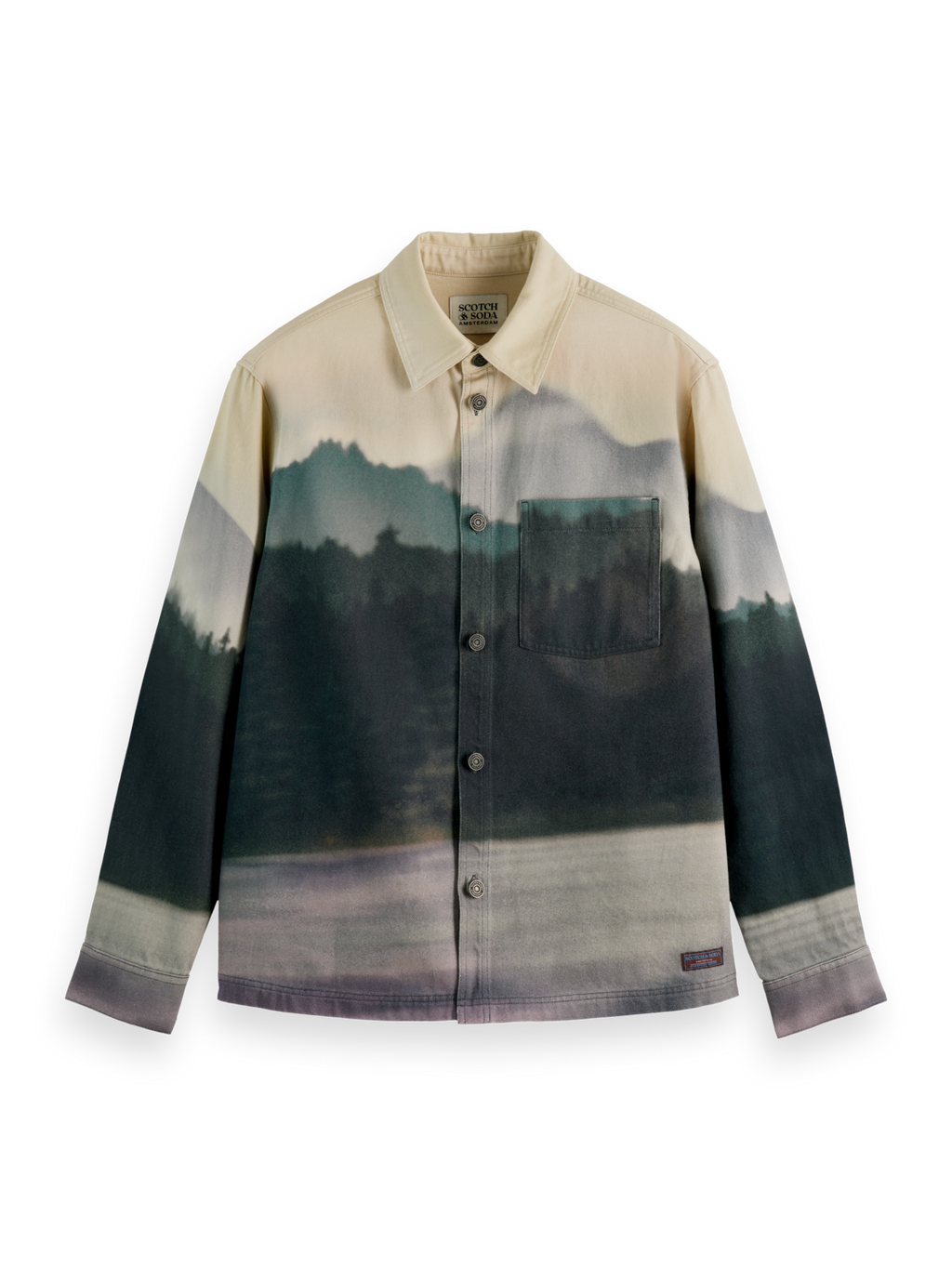 Lakehouse Relaxed Fit Twill Overshirt
