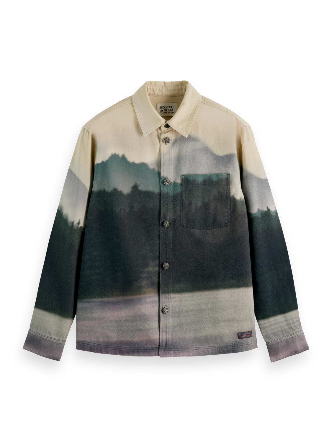Lakehouse Relaxed Fit Twill Overshirt