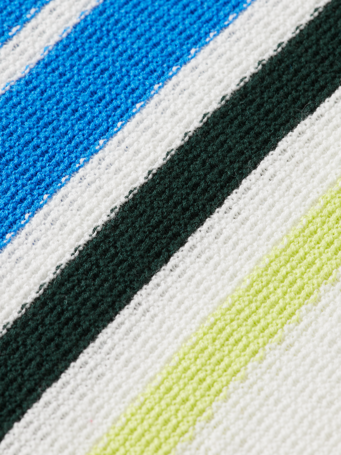 Structured Knit Striped Polo