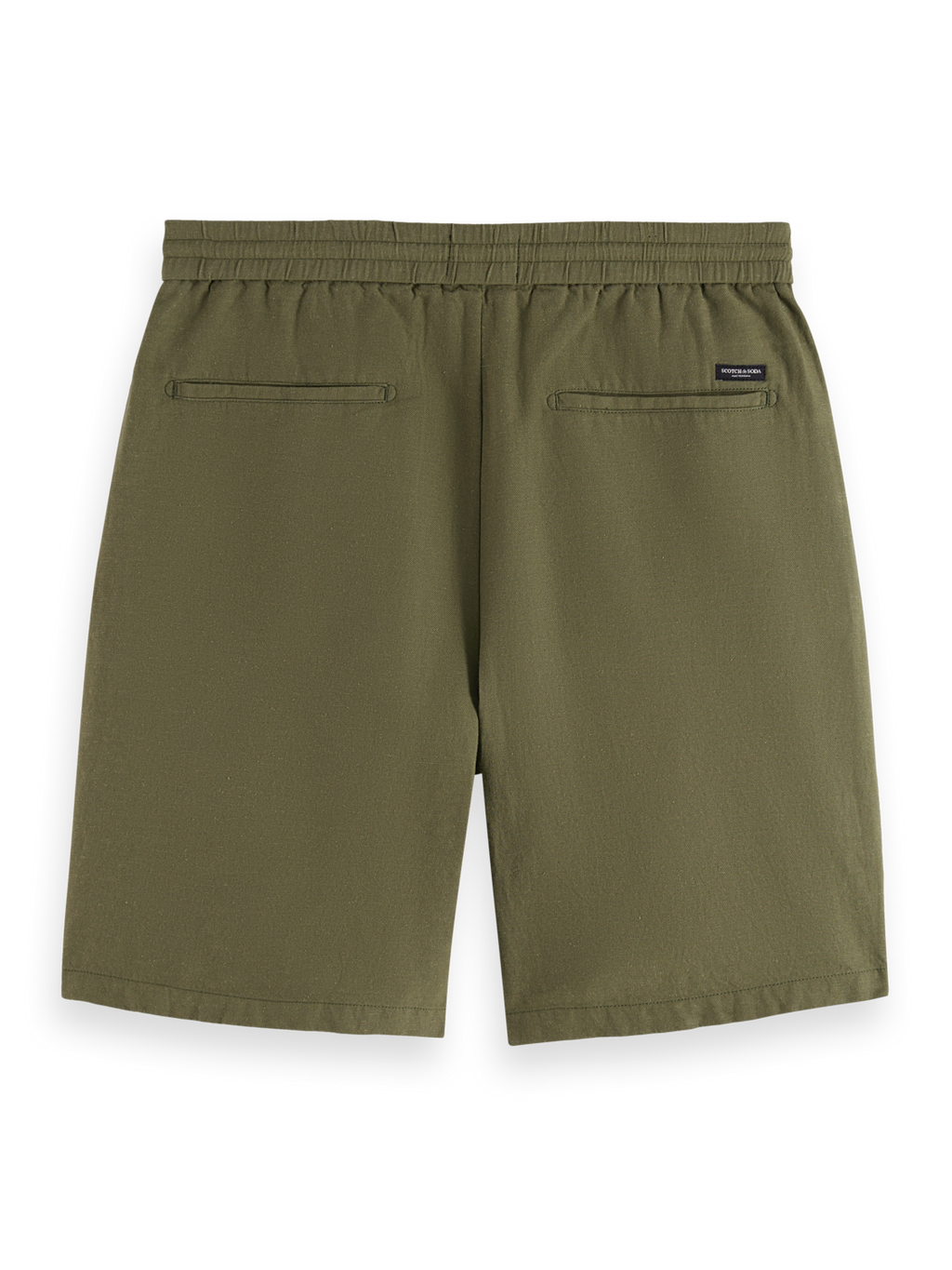 Fave Cotton Linen Relaxed Fit Bermuda Short