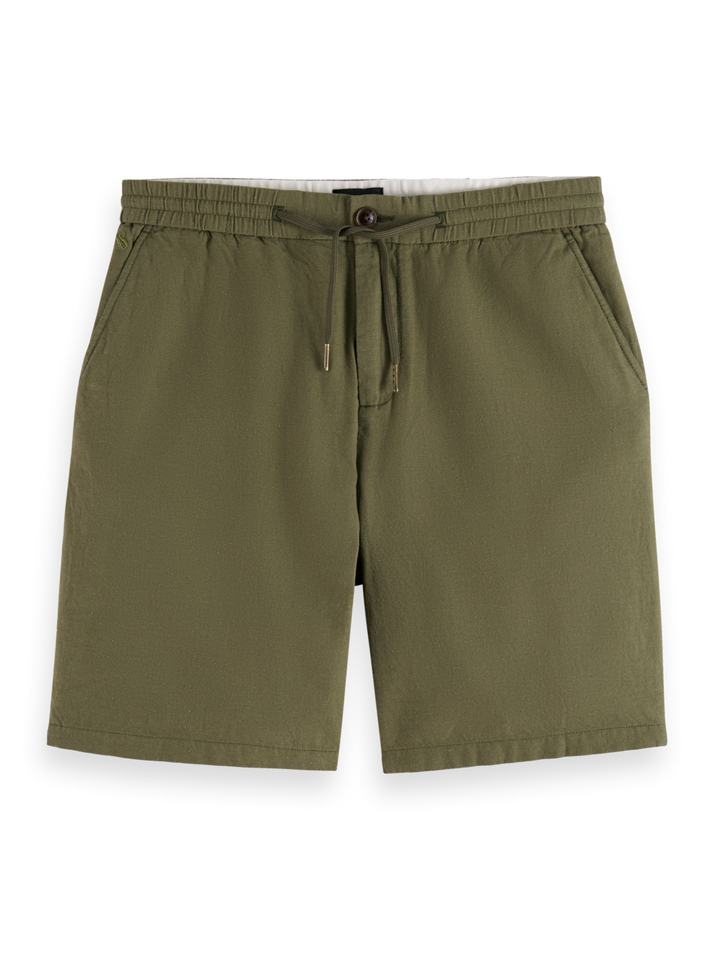 Fave Cotton Linen Relaxed Fit Bermuda Short