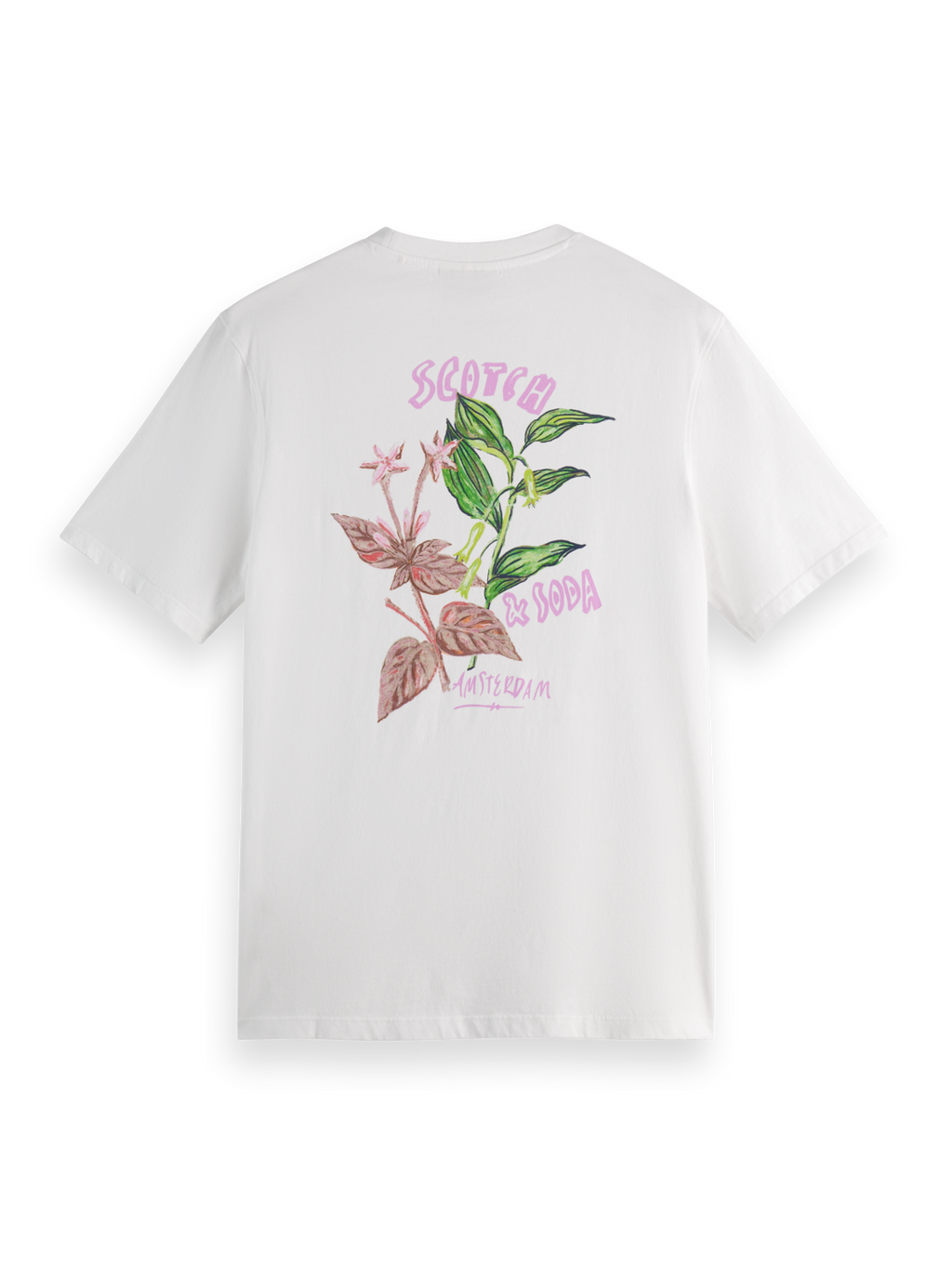 Floral Artwork T-Shirt