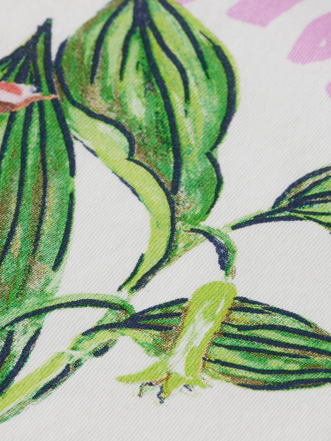 Floral Artwork T-Shirt