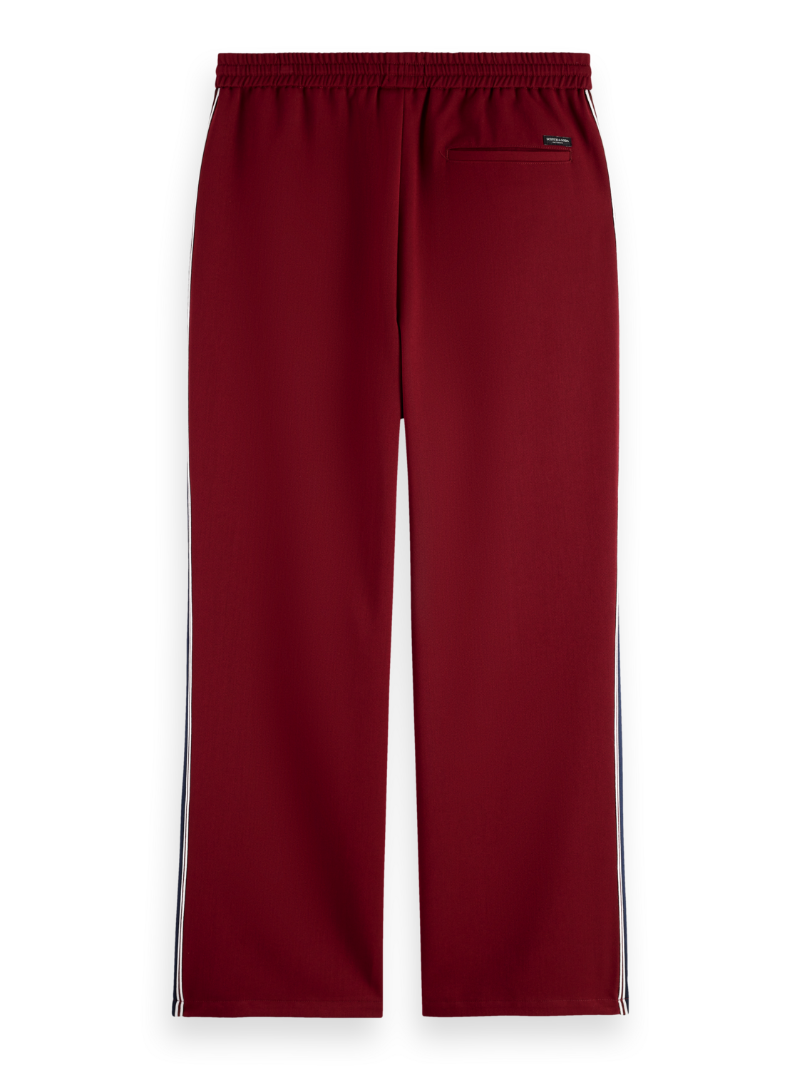 Tape-Trimmed Straight Fit Track Pant