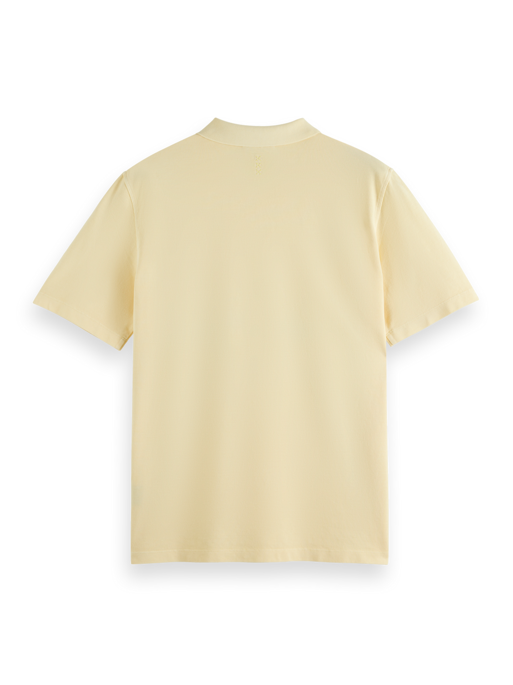 Garment Dye Pique Front Pocket Polo