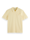 Garment Dye Pique Front Pocket Polo