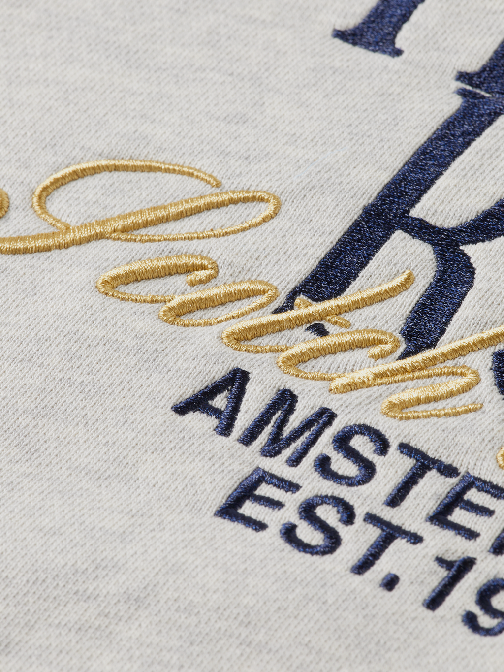 Relaxed Fit Polo Sweatshirt