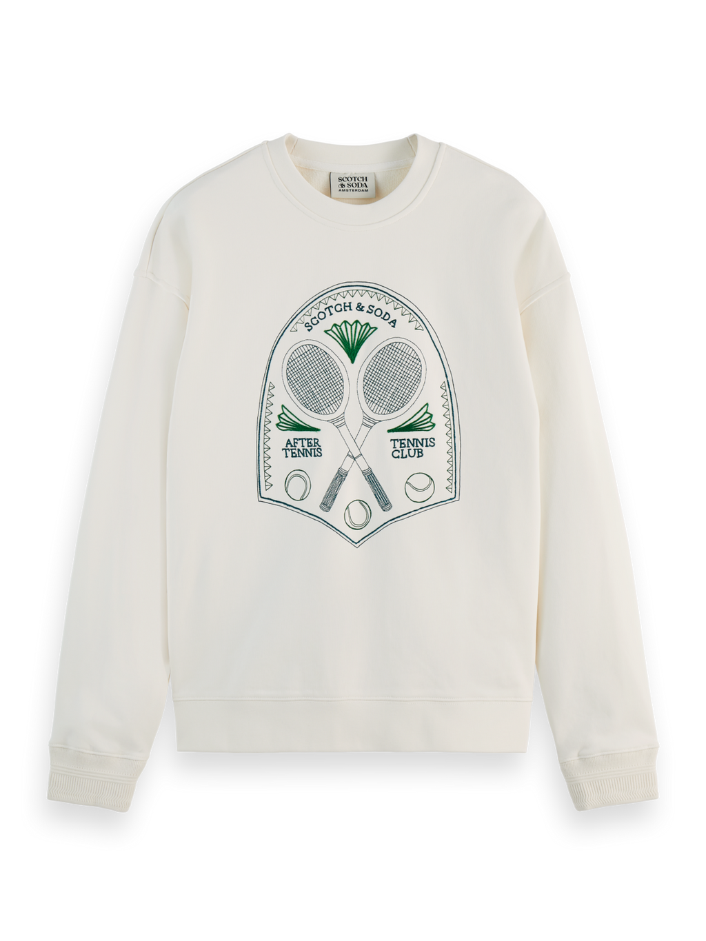 Hoodie Adidas Tennis Luxe Sweat Embroidered Tennis Artwork Relaxed