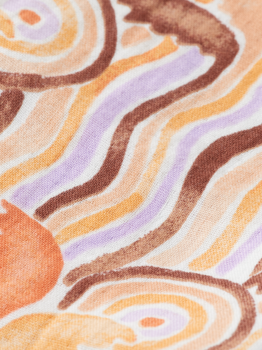 Girls' Crinkle Cotton Printed Short