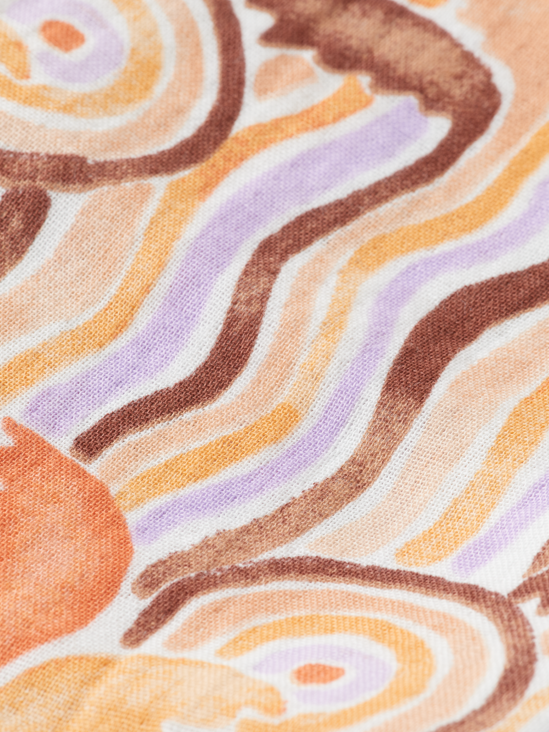 Girls' Crinkle Cotton Printed Short