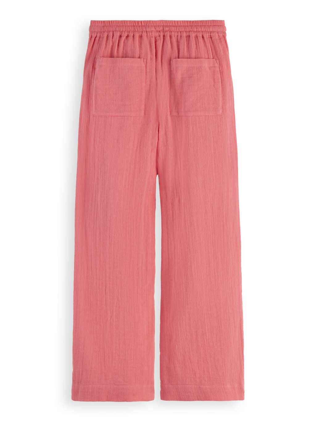 Girls' Wide Leg Crinkle Cotton Pant