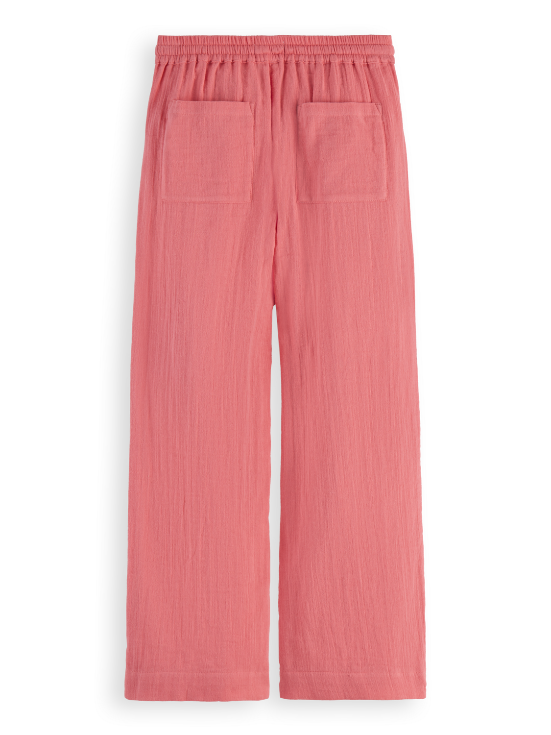 Girls' Wide Leg Crinkle Cotton Pant