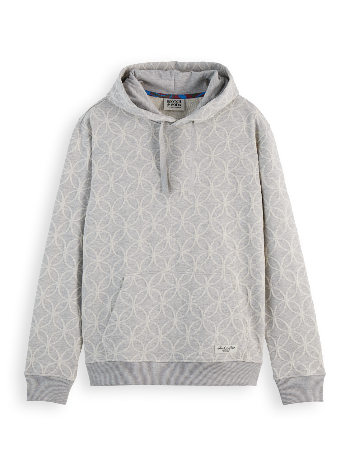 Regular Fit Jacquard Hoodie