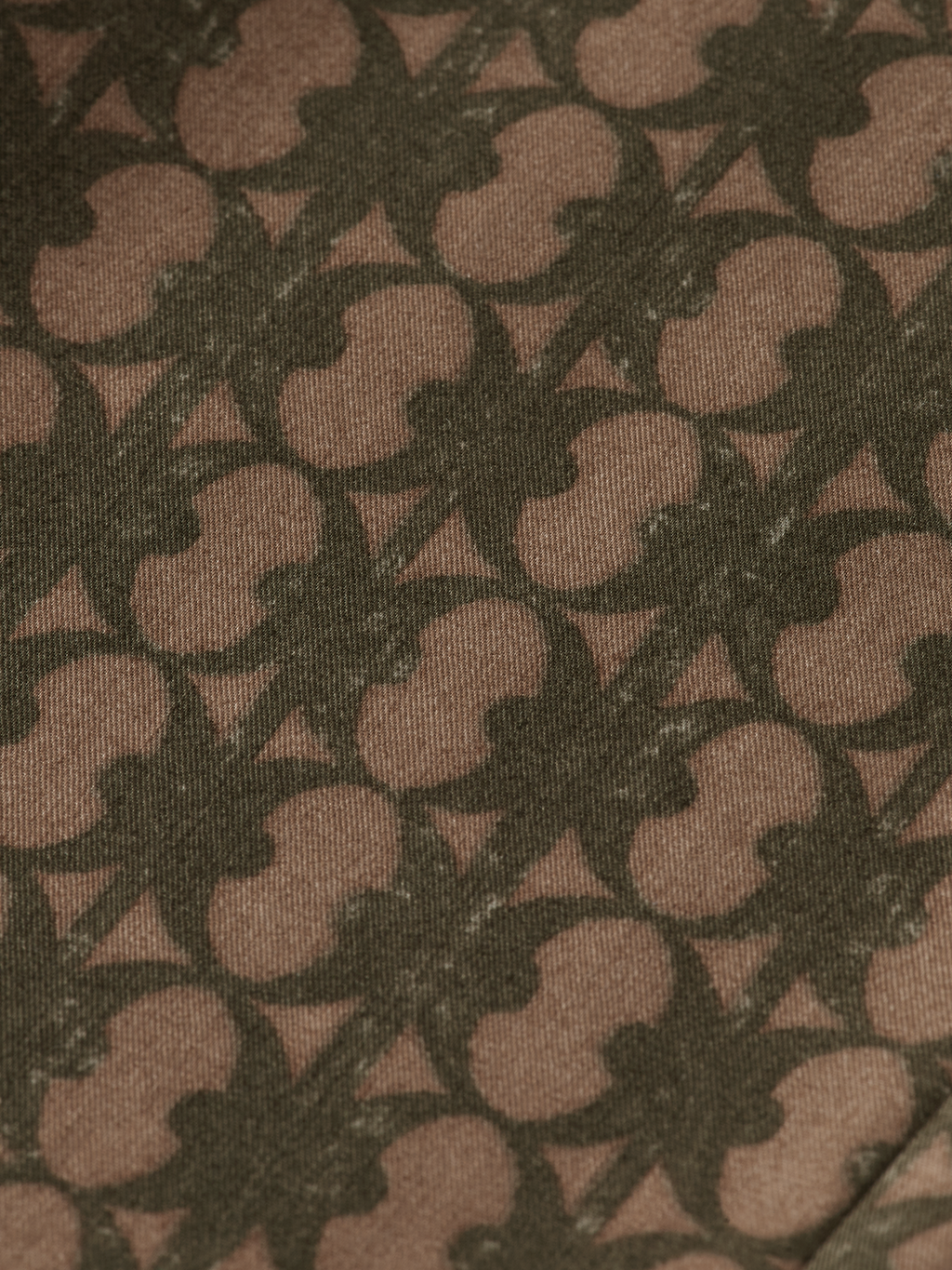 Straight Fit Printed Cotton-Blend Jogger