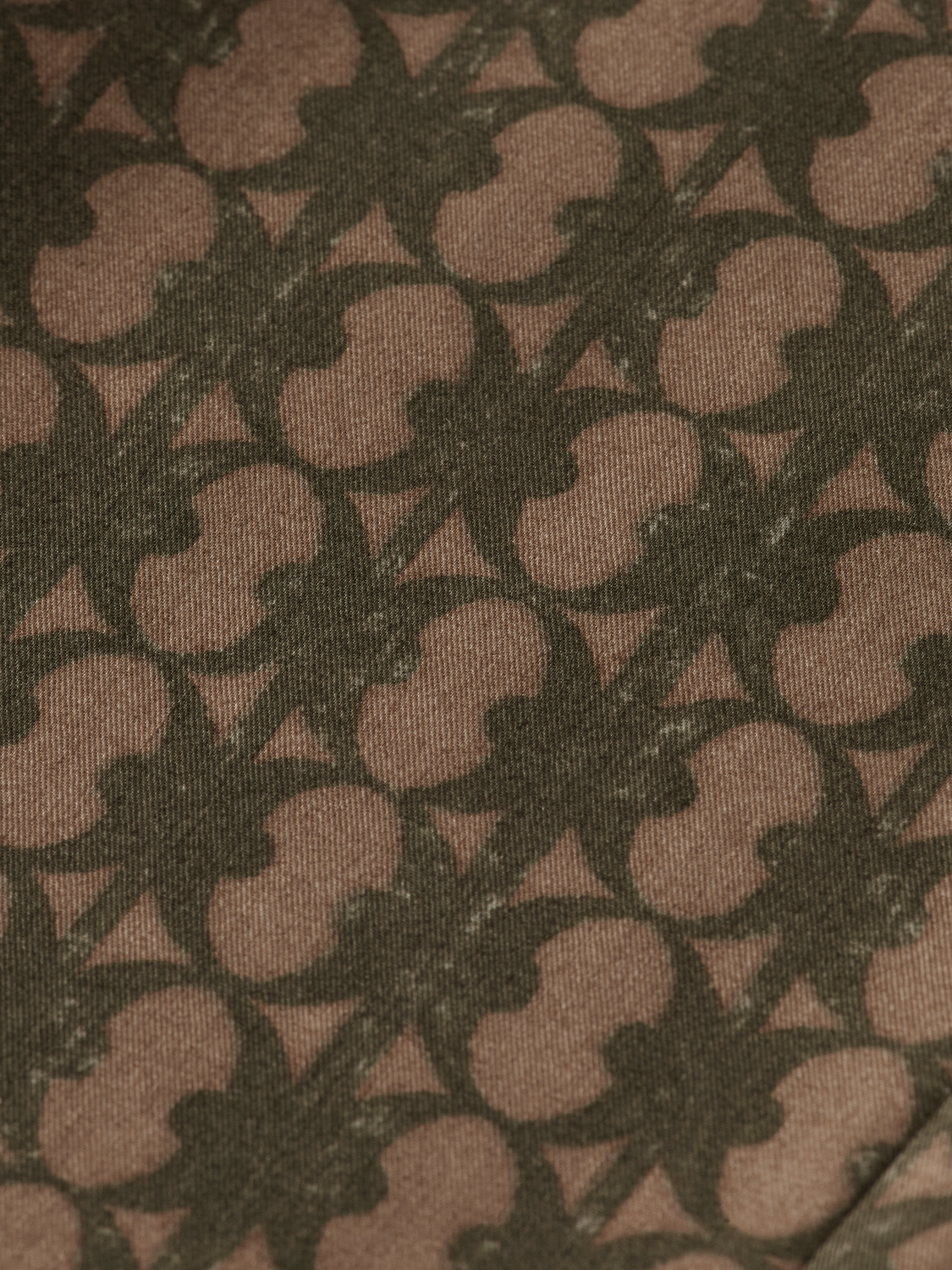 Straight Fit Printed Cotton-Blend Jogger